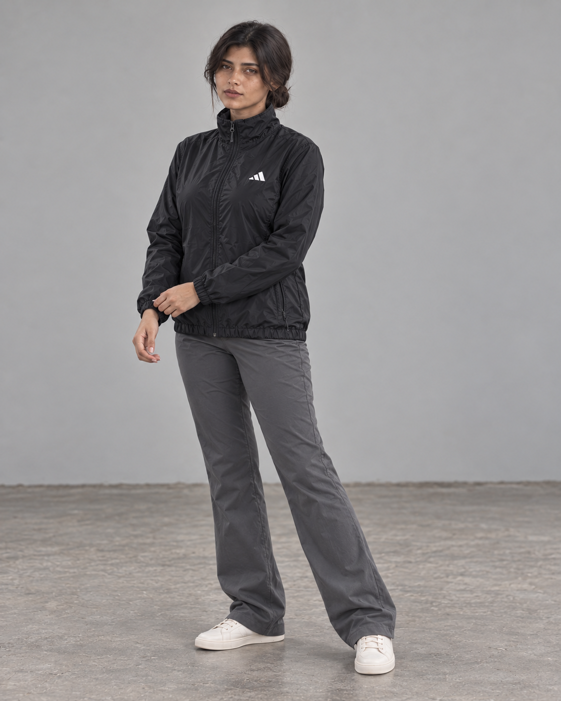 Unisex Windbreaker Jacket | Black