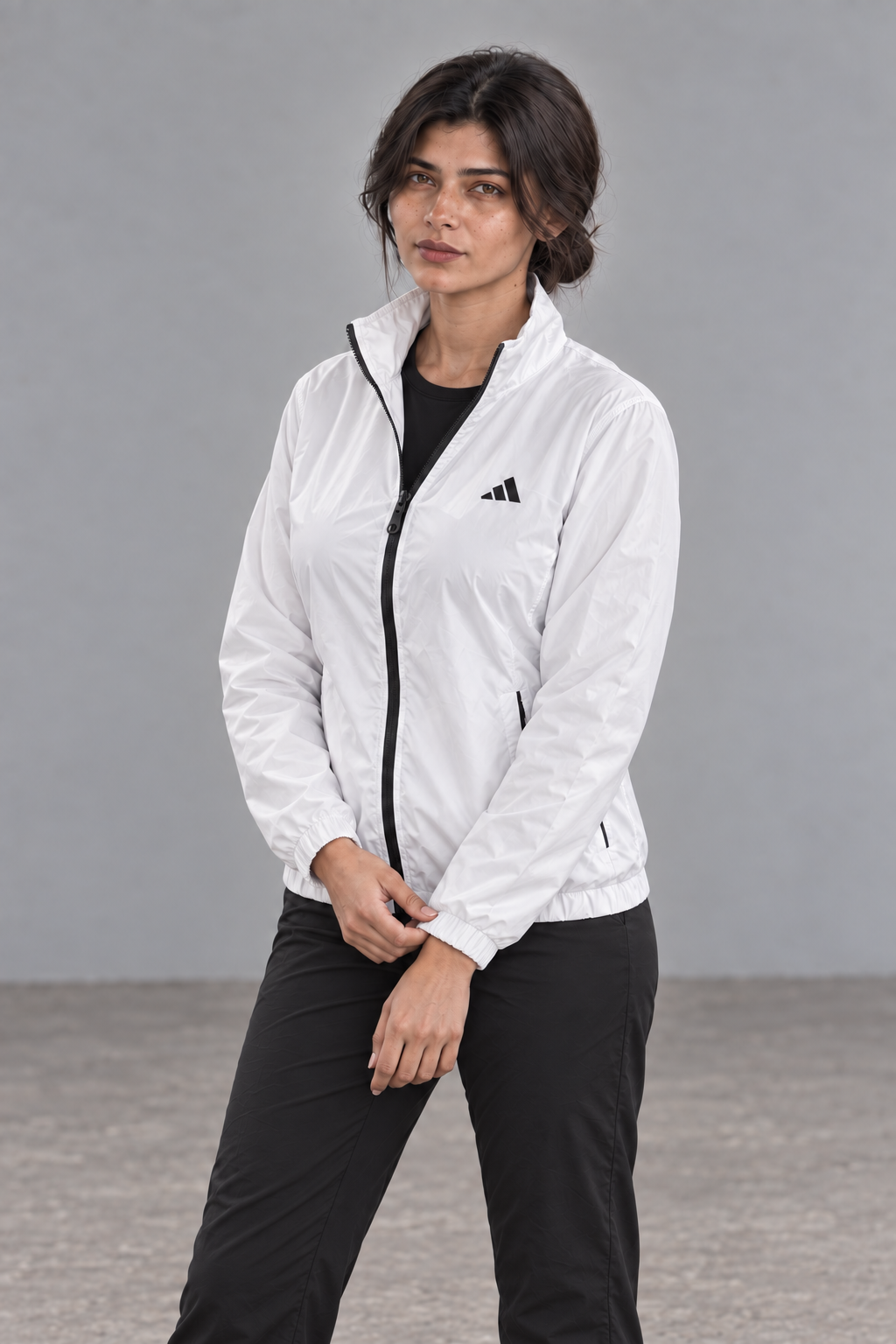 Unisex Windbreaker Jacket | White