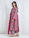 Edenrobe Allure Rose Khaddar 3-Piece Suit | EWU6A3-37067-3P