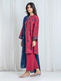 Edenrobe Allure Coral Khaddar 3-Piece Suit | EWU6A3-37047-3P