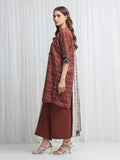 Edenrobe Allure Brown Lawn 3-Piece Suit | EWU6A1-36864-3P