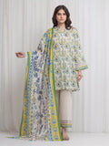Edenrobe Allure Multi Lawn 3-Piece Suit | EWU6A1-36642-3P