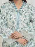 Edenrobe Allure Grey Lawn 3-Piece Suit | EWU6A1-36750-3P