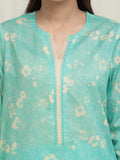 Edenrobe Allure Ice Green Lawn 3-Piece Suit | EWU6A1-36687-3P