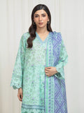Edenrobe Allure Mint Green Lawn 3-Piece Suit | EWU6A1-36667-3P
