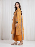 Edenrobe Allure Orange Khaddar 3-Piece Suit | EWU6A3-37084-3P
