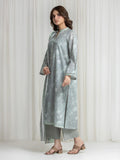 Edenrobe Allure Grey Lawn 3-Piece Suit | EWU6A1-36726-3P