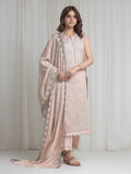 Edenrobe Allure Pink Lawn 3-Piece Suit | EWU6A1-36729-3P