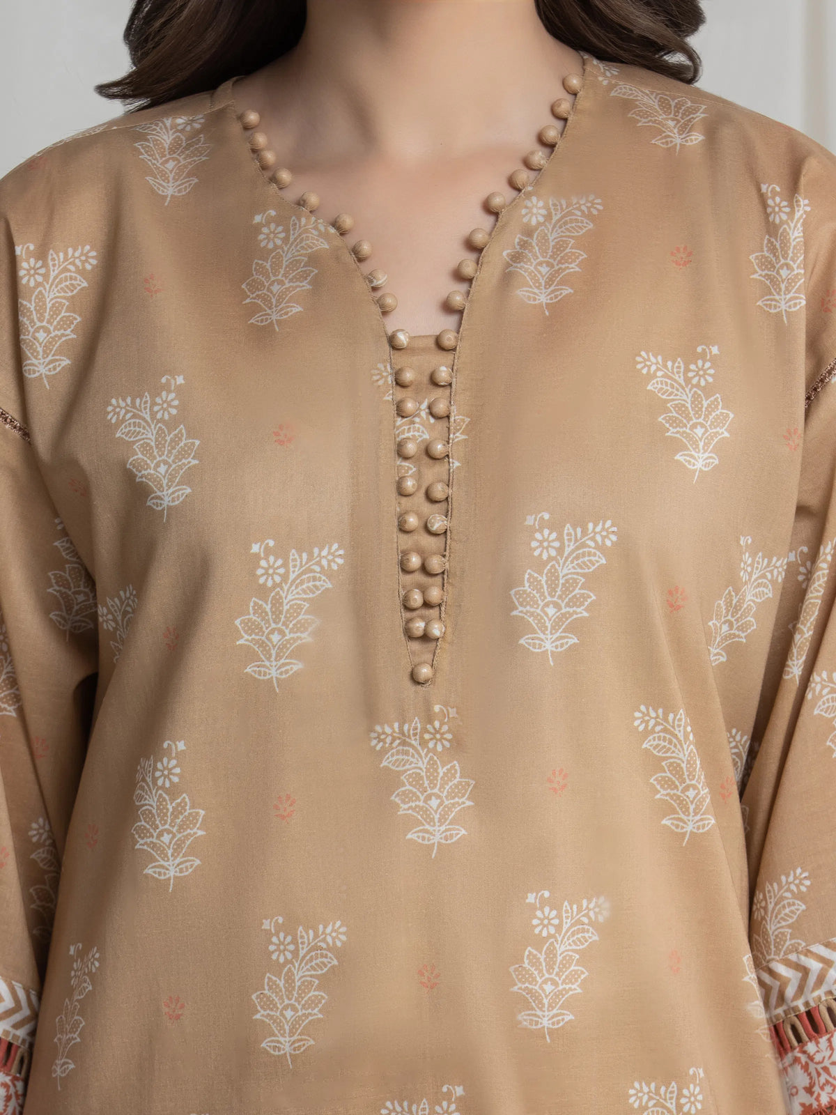 Edenrobe Allure Lawn 3-Piece Suit | EWU6A1-36739-3P