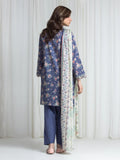 Edenrobe Allure Purple Lawn 3-Piece Suit | EWU6A1-36732-3P