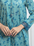 Edenrobe Allure Green Lawn 3-Piece Suit | EWU6A1-36690-3P