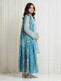 Edenrobe Allure Sage Lawn 3-Piece Suit | EWU6A1-36711-3P