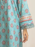 Edenrobe Allure TEAL Lawn 3-Piece Suit | EWU6A1-36573-3P