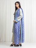 Edenrobe Allure Beige Lawn 3-Piece Suit | EWU6A1-36712-3P