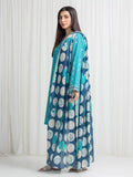 Edenrobe Allure Green Lawn 3-Piece Suit | EWU6A1-36762-3P