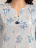 Edenrobe Allure ICE- Blue Lawn 3-Piece Suit | EWU6A1-36572-3P