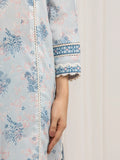 Edenrobe Allure ICE- Blue Lawn 3-Piece Suit | EWU6A1-36572-3P