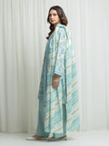 Edenrobe Allure Aqua Lawn 3-Piece Suit | EWU6A1-36634-3P