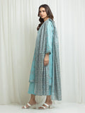 Edenrobe Allure Aqua Lawn 3-Piece Suit | EWU6A1-36676-3P
