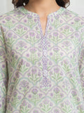 Edenrobe Allure Beige Lawn 3-Piece Suit | EWU6A1-36703-3P