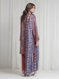 Edenrobe Allure Coral Lawn 3-Piece Suit | EWU6A1-36730-3P