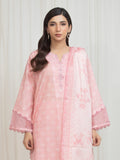 Edenrobe Allure Pink Lawn 3-Piece Suit | EWU6A1-36759-3P