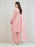 Edenrobe Allure Pink Lawn 3-Piece Suit | EWU6A1-36759-3P