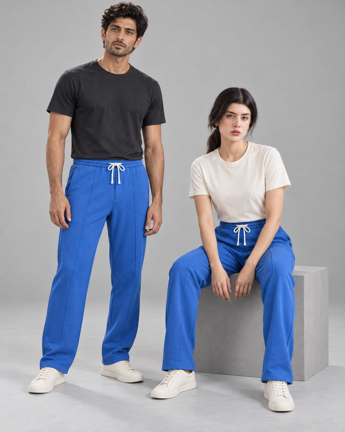 SHADE22 Imported Joggers — Royal Blue