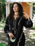 Edenrobe Vyla Black Embroidered 3-Piece Pret | EWTKED6-86212-3P