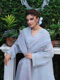 Edenrobe Vyla Blue Embroidered 3-Piece Pret | EWTKED6-86213-3P