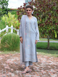 Edenrobe Vyla Blue Embroidered 3-Piece Pret | EWTKED6-86213-3P