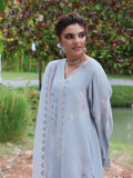 Edenrobe Vyla Blue Embroidered 3-Piece Pret | EWTKED6-86213-3P