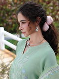 Edenrobe Vyla Green Embroidered 3-Piece Pret | EWTKED6-86214-3P