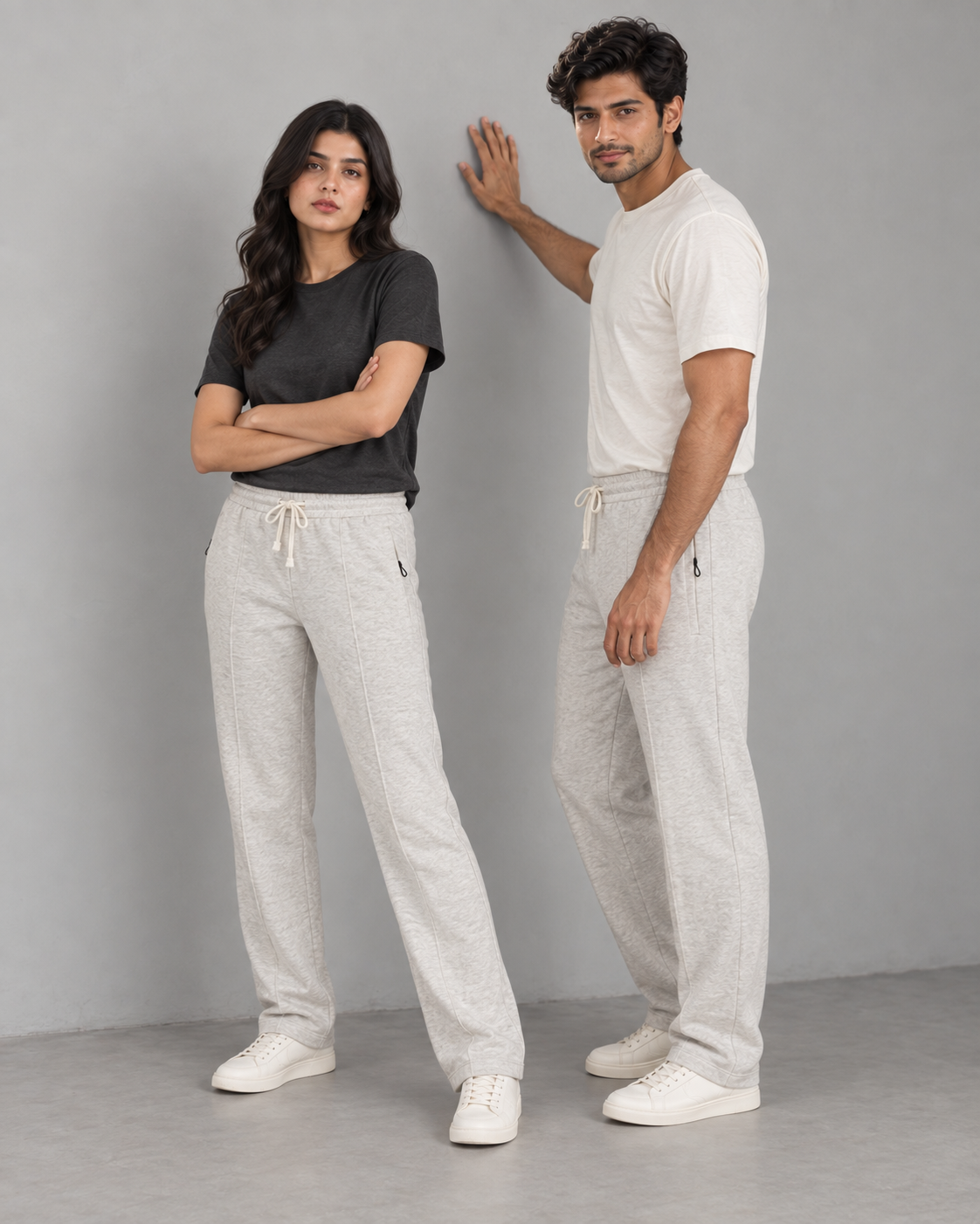 SHADE22 Imported Joggers — Heather Grey