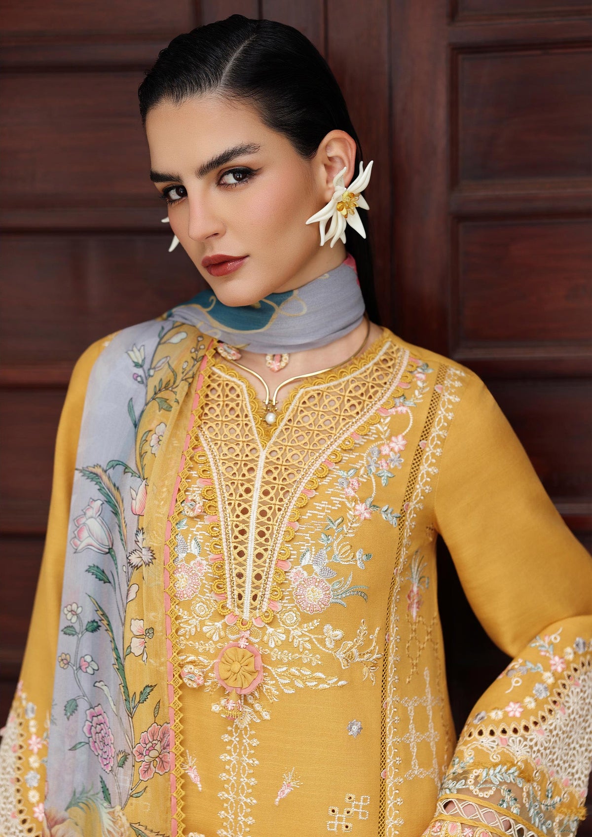 Qalamkar Gleam LK-06 | Qline Linen '25
