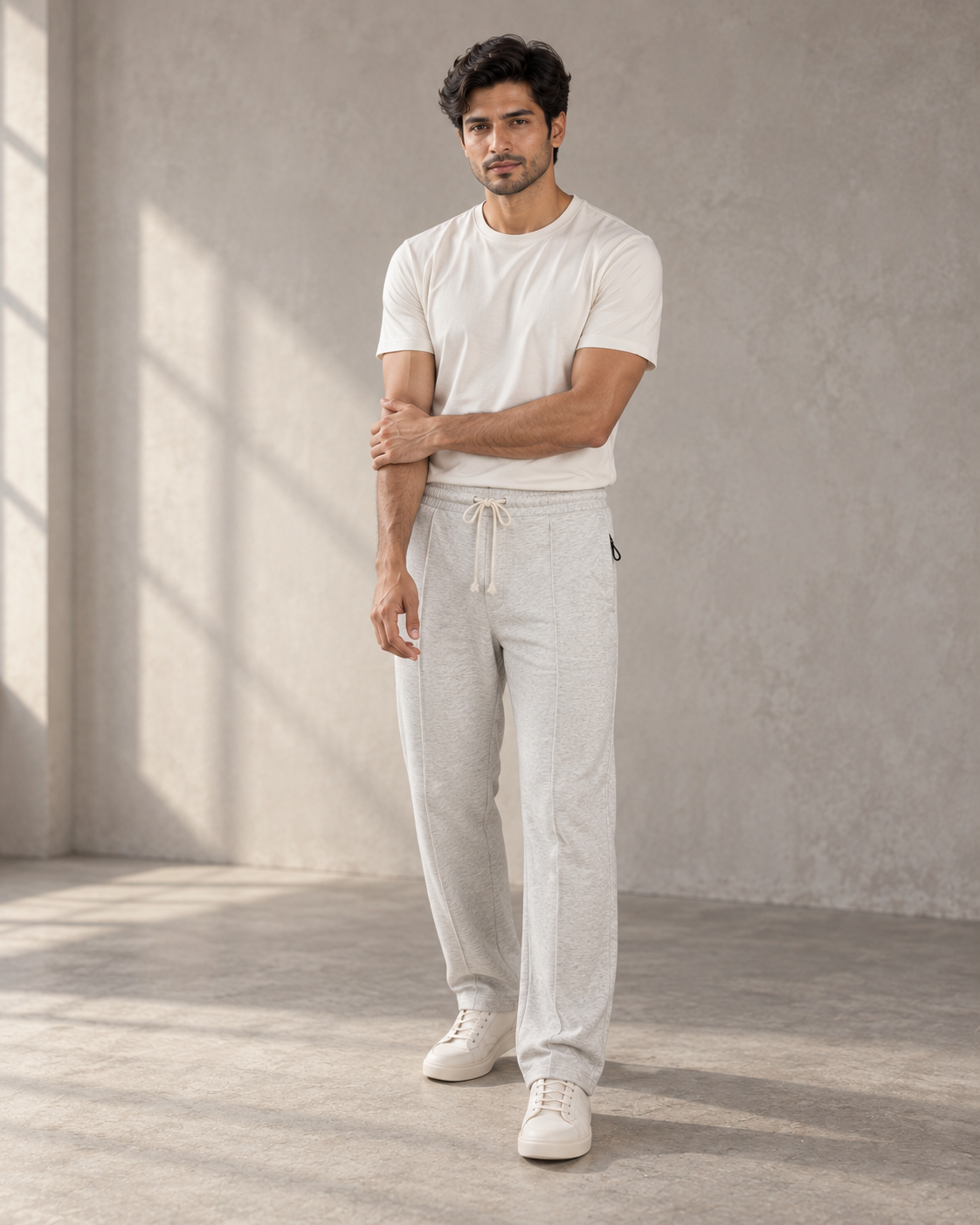 SHADE22 Imported Joggers — Heather Grey