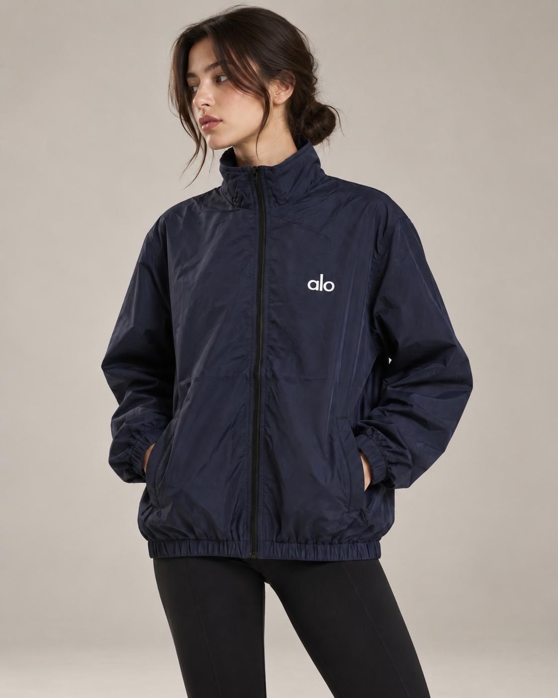 Alo Windbreaker | Navy