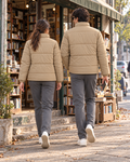 Alo Full-Sleeve Unisex Puffer Jacket | Camel