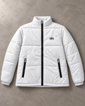 Alo Full-Sleeve Unisex Puffer Jacket | White