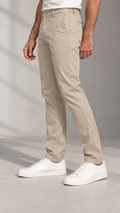 Cotton Pants - Beige