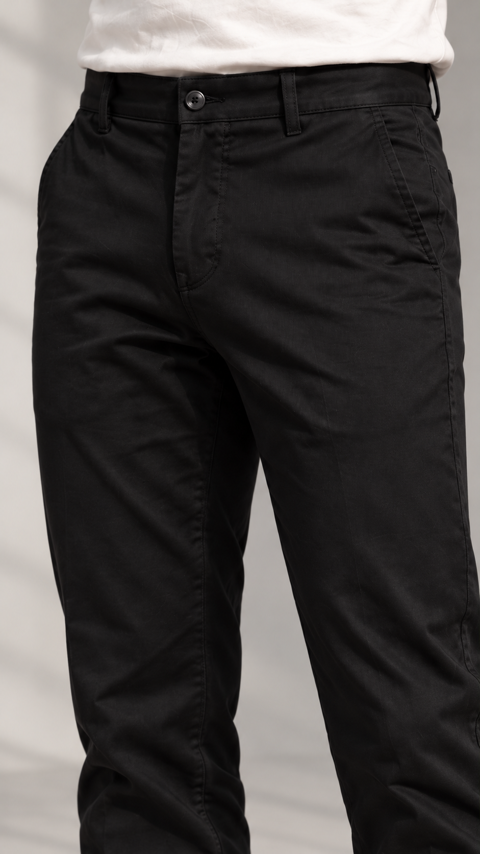 Cotton Pants - Black