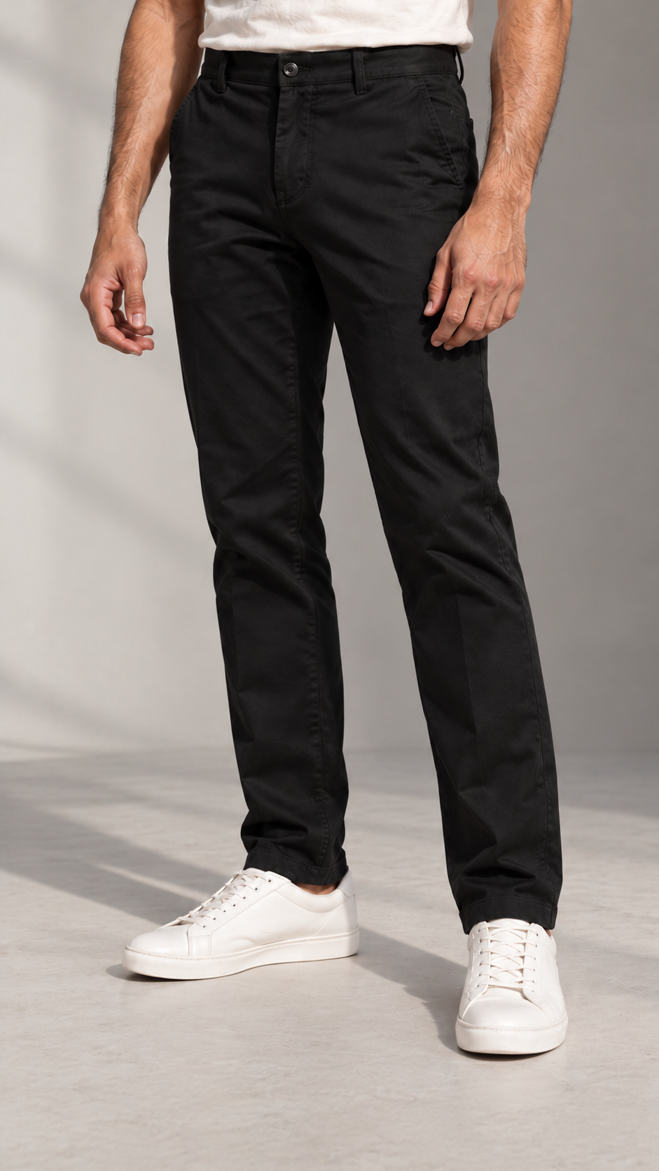 Cotton Pants - Black