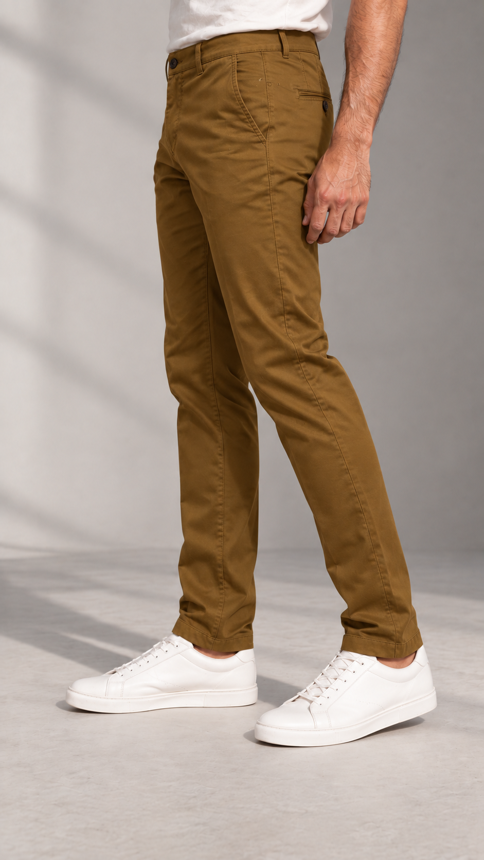 Cotton Pants - Mustard