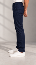 Cotton Pants - Navy