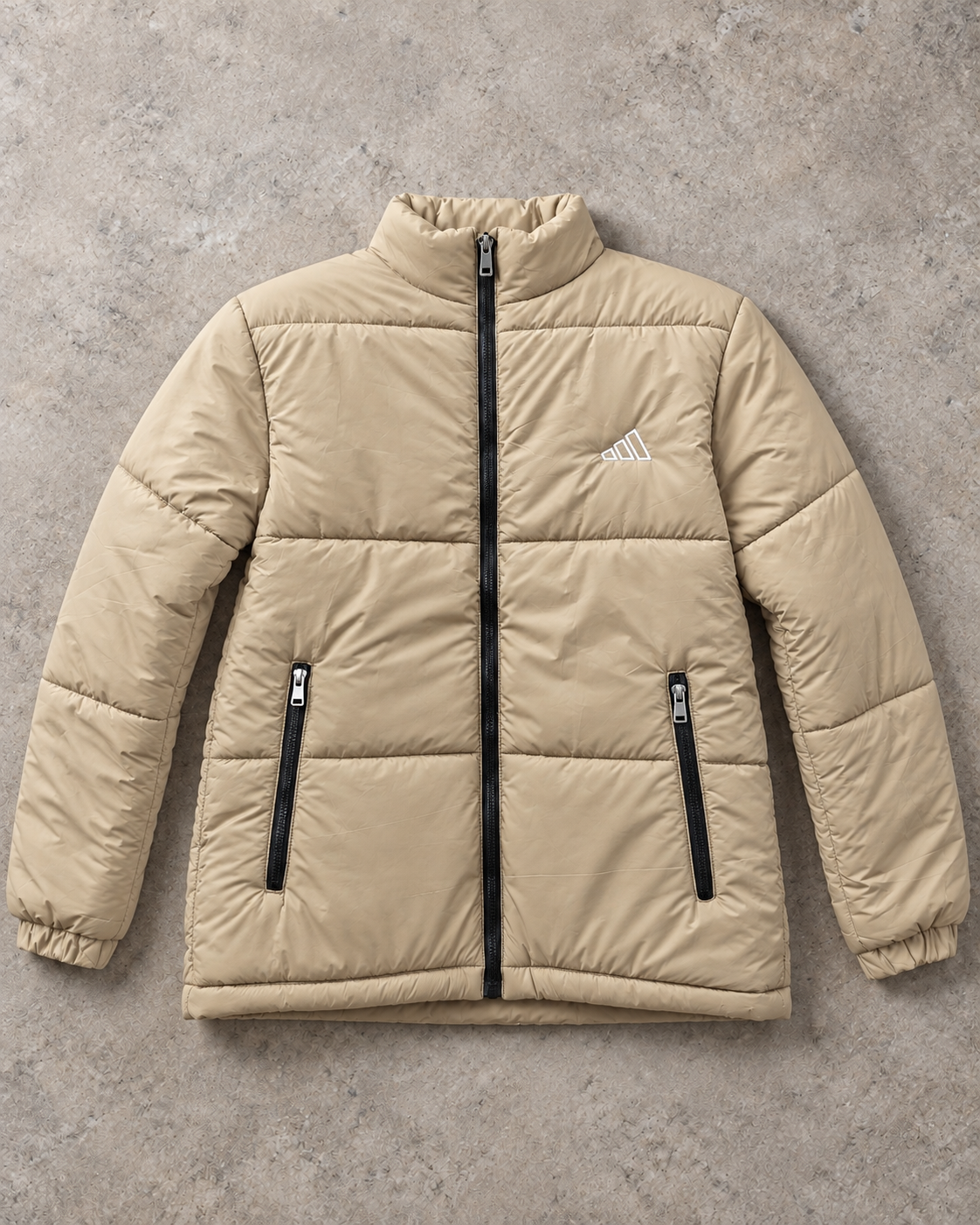 Adidas Full-Sleeve Unisex Puffer Jacket | Camel