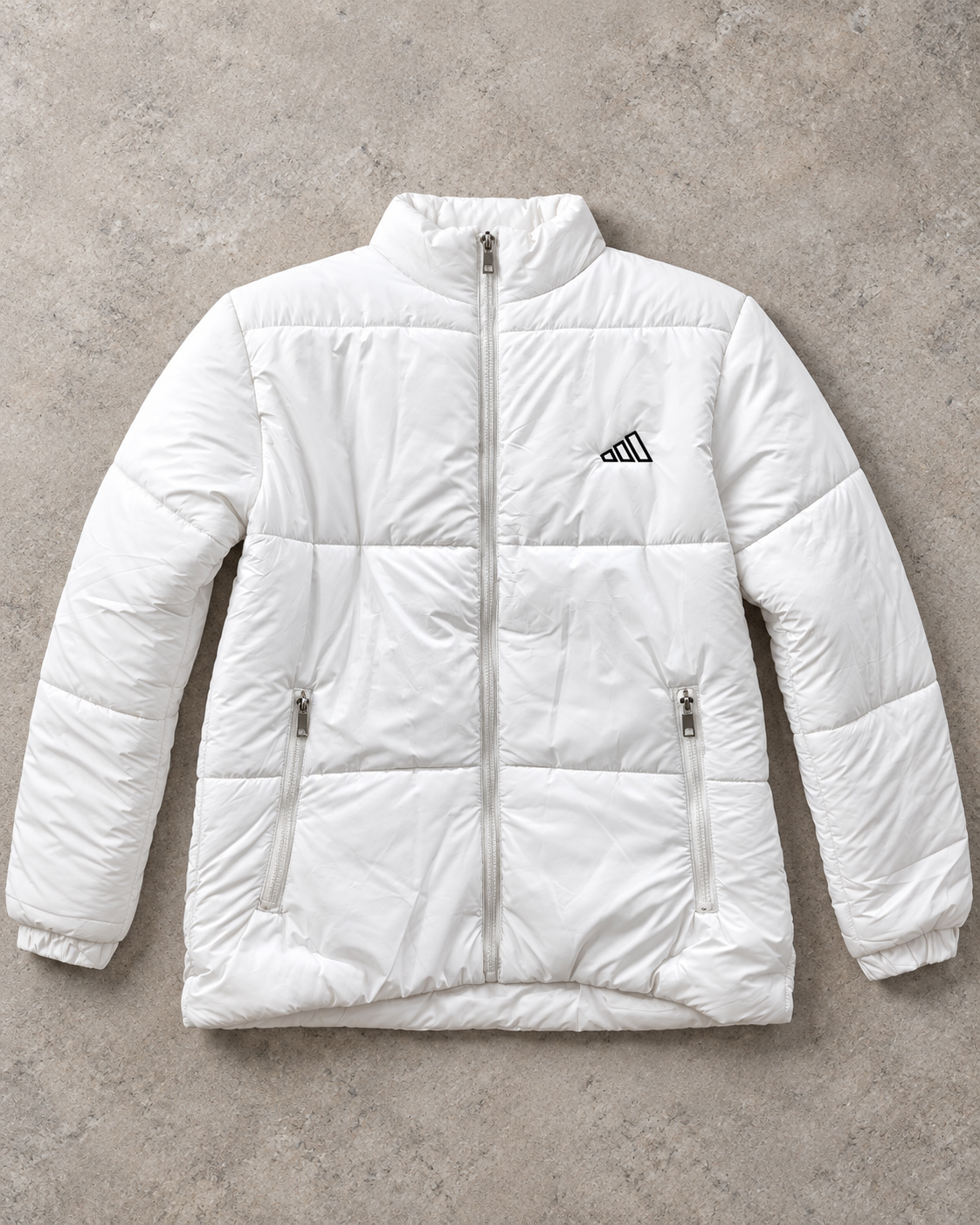 Adidas Full-Sleeve Unisex Puffer Jacket | White