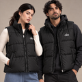 Alo Unisex Sleeveless Puffer Jacket | Black