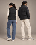 Alo Unisex Sleeveless Puffer Jacket | Black