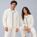Scuba Suede Jacket | Cream