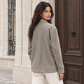 Scuba Suede Jacket | Stone
